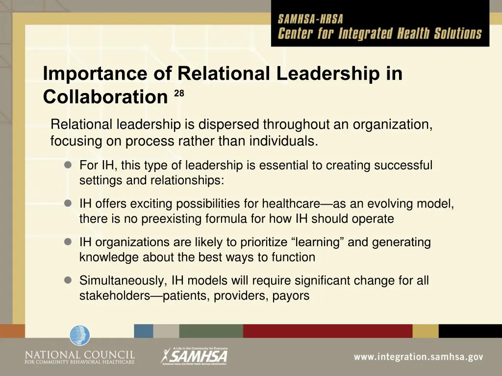 importance of relational leadership