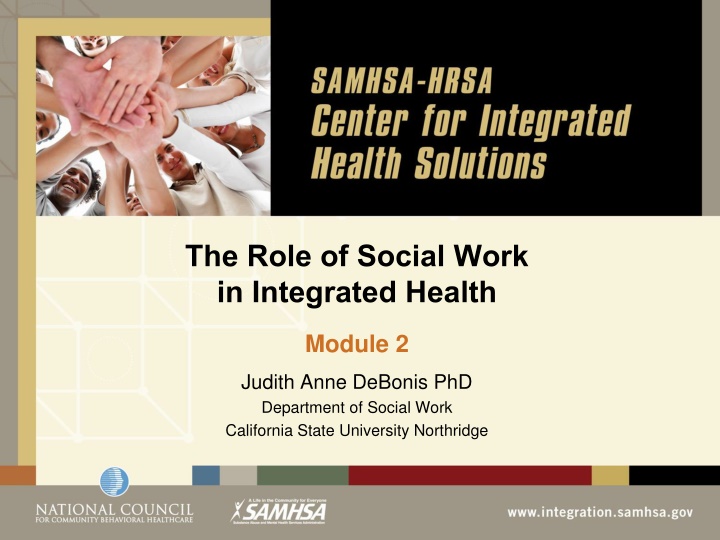 the role of social work in integrated health