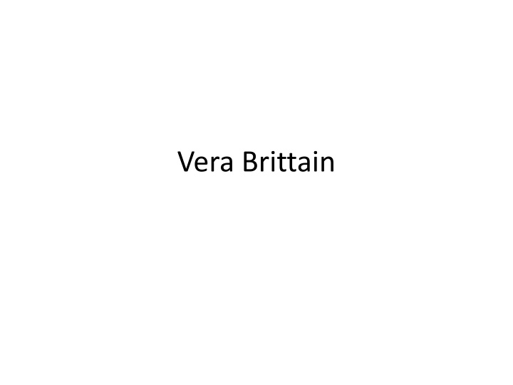 vera brittain