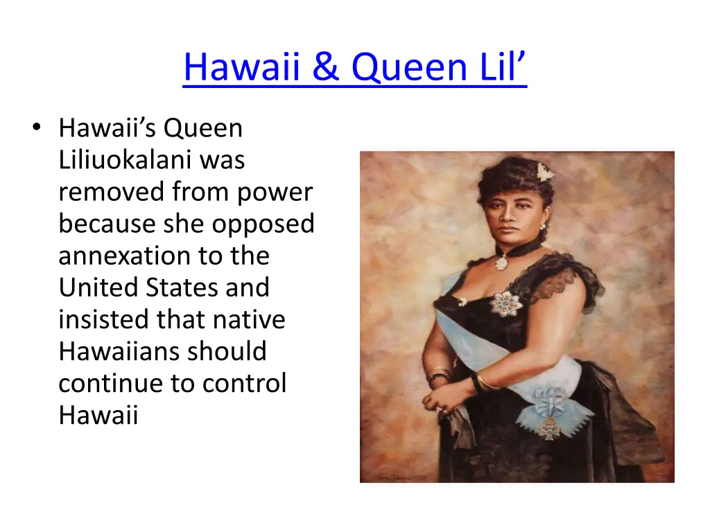 hawaii queen lil