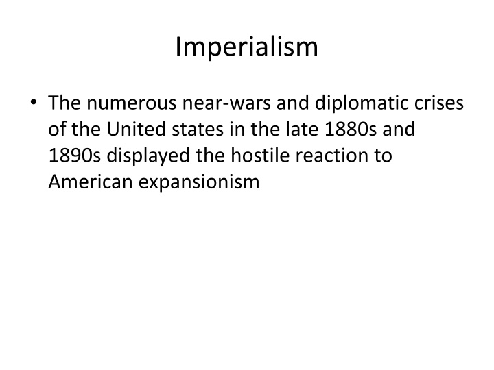 imperialism