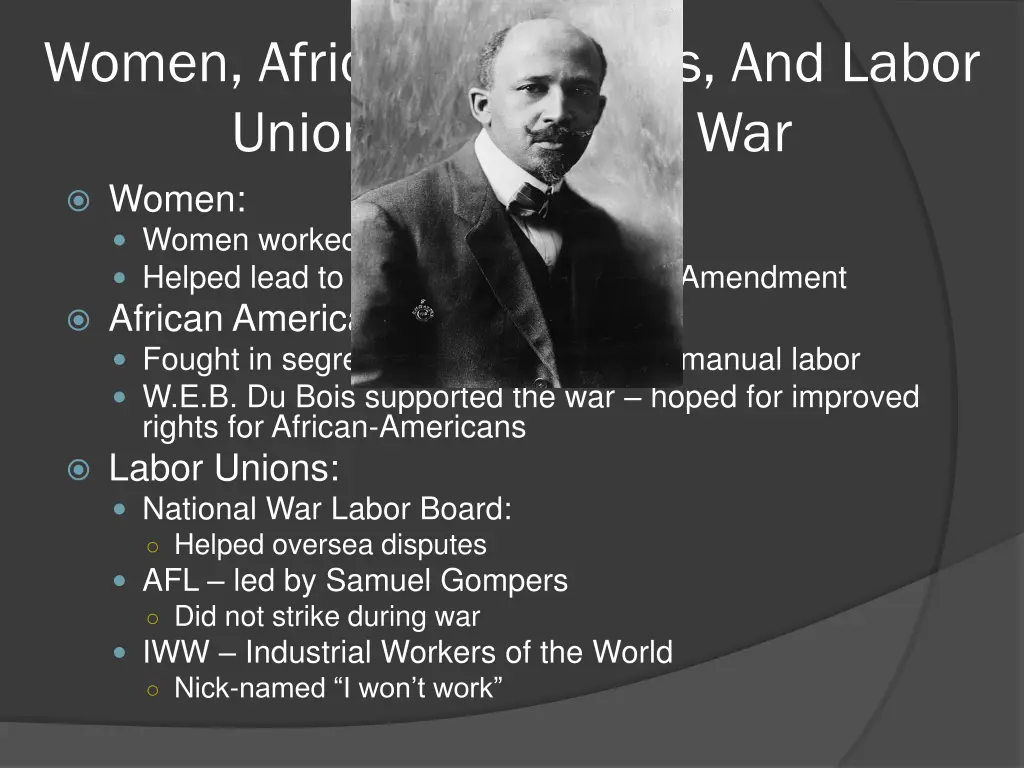 women african americans and labor unions during