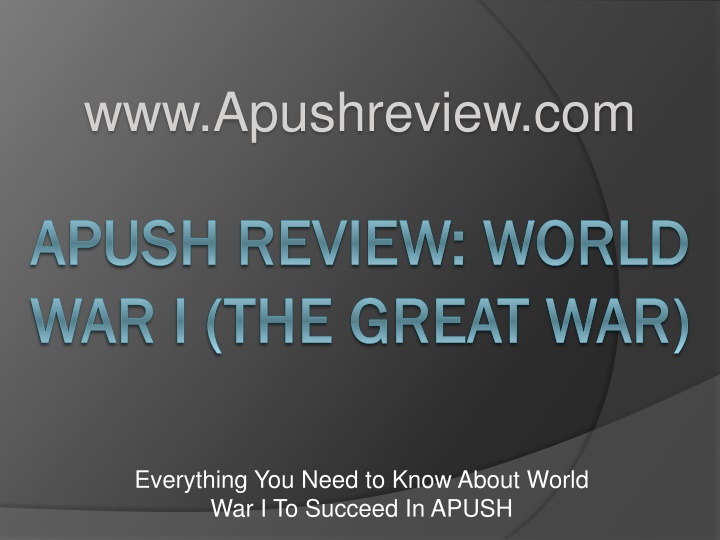 www apushreview com