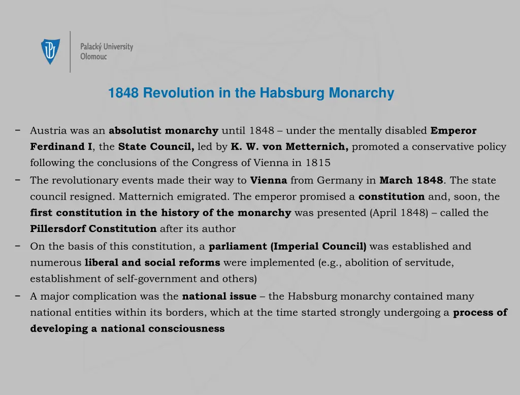 1848 revolution in the habsburg monarchy