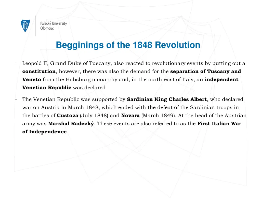 begginings of the 1848 revolution 1