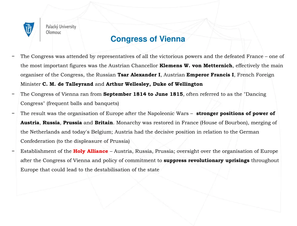 congress of vienna 1