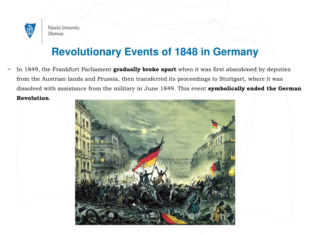 revolutionary events of 1848 in germany 1