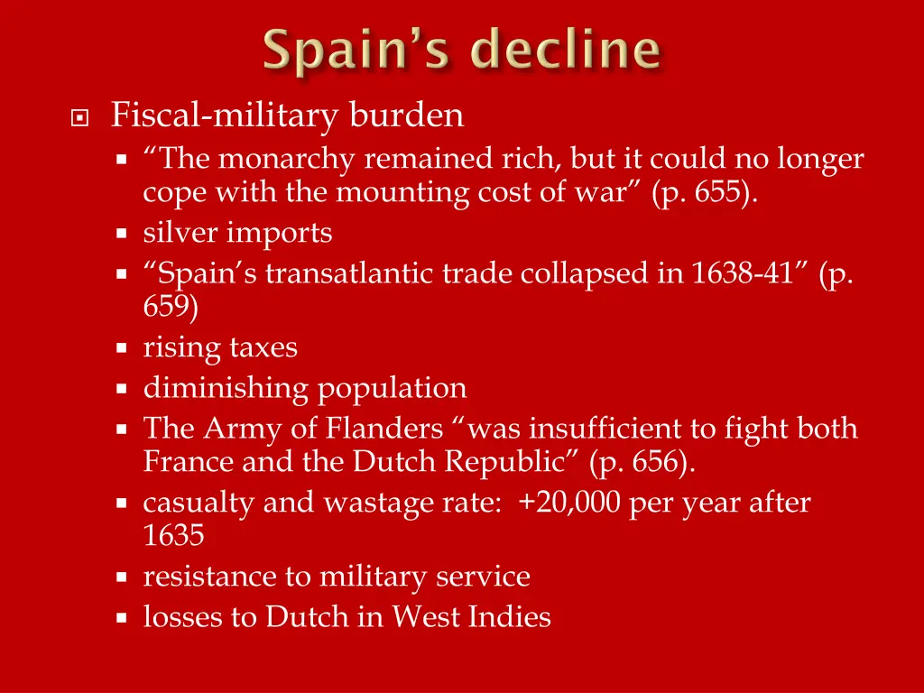 fiscal military burden the monarchy remained rich