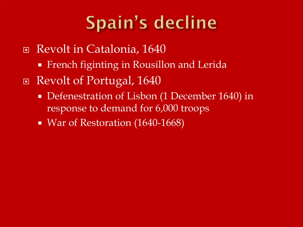 revolt in catalonia 1640 french figinting