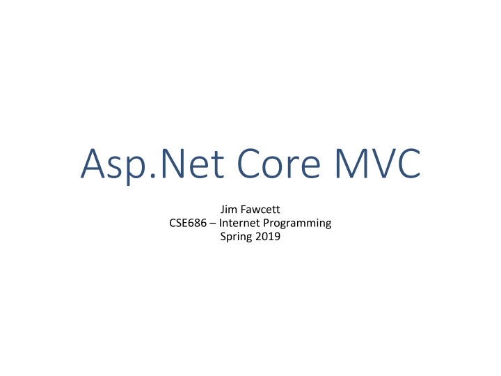 asp net core mvc