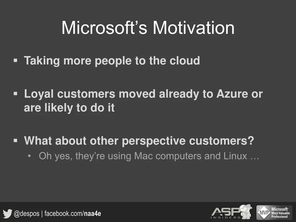 microsoft s motivation