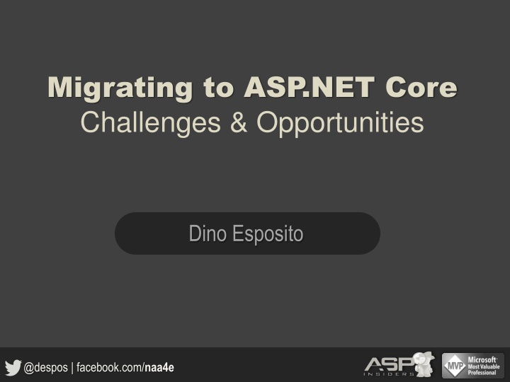 migrating to asp net core challenges opportunities