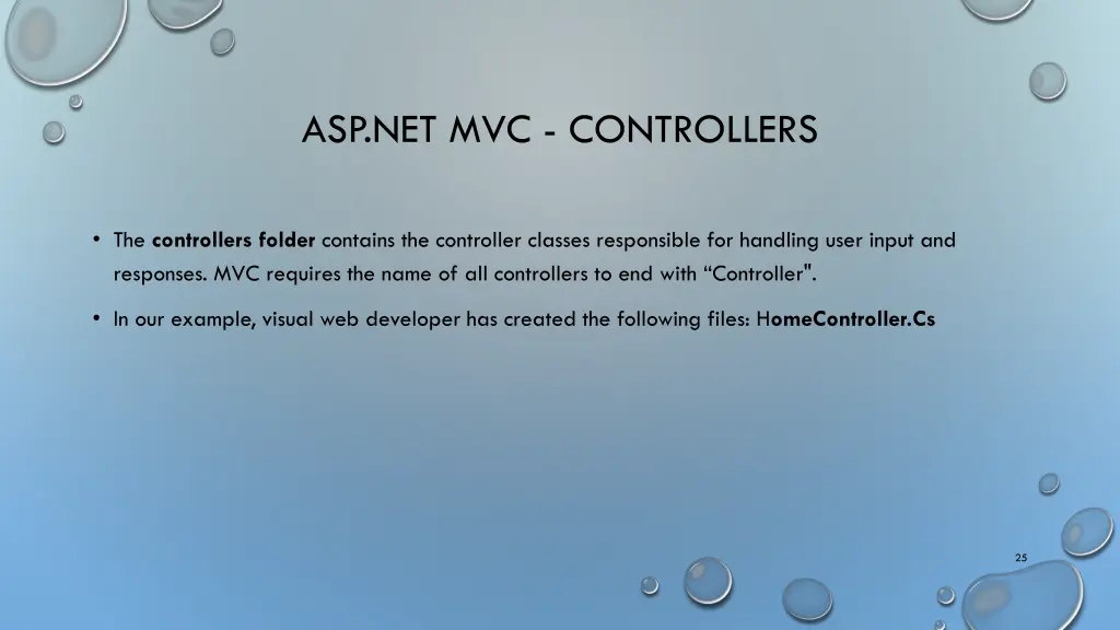 asp net mvc controllers