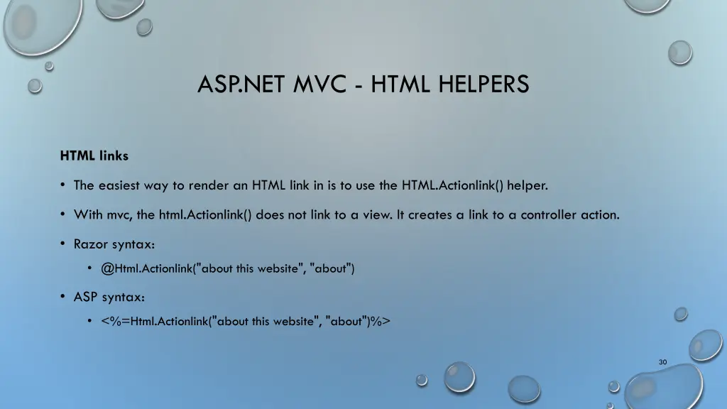 asp net mvc html helpers 1