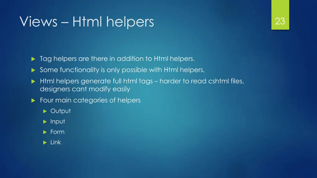 views html helpers