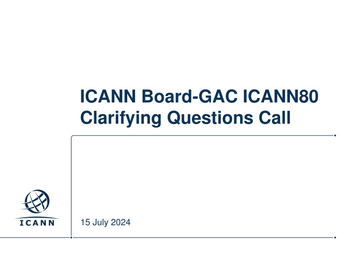 icann board gac icann80 clarifying questions call