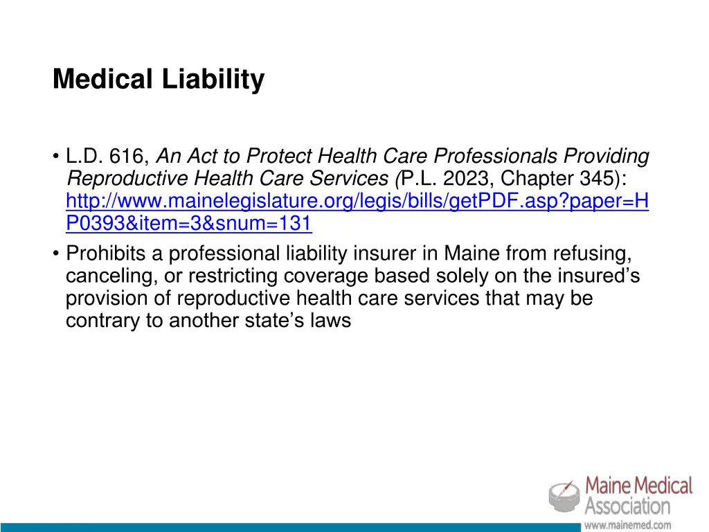 medical liability 1