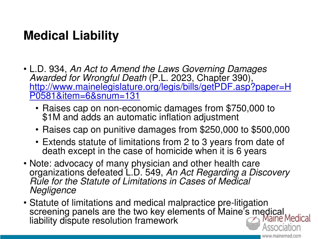 medical liability