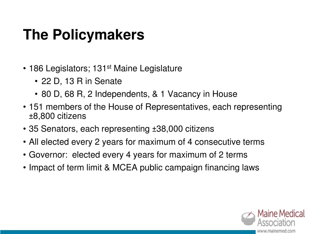 the policymakers