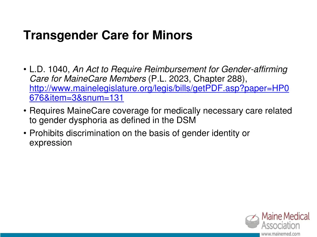 transgender care for minors 1