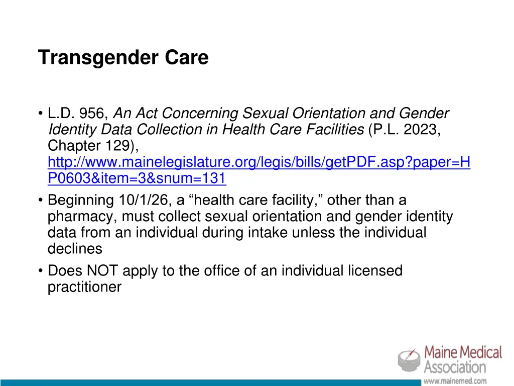 transgender care