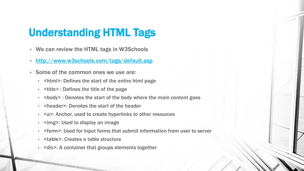 understanding html tags understanding html tags