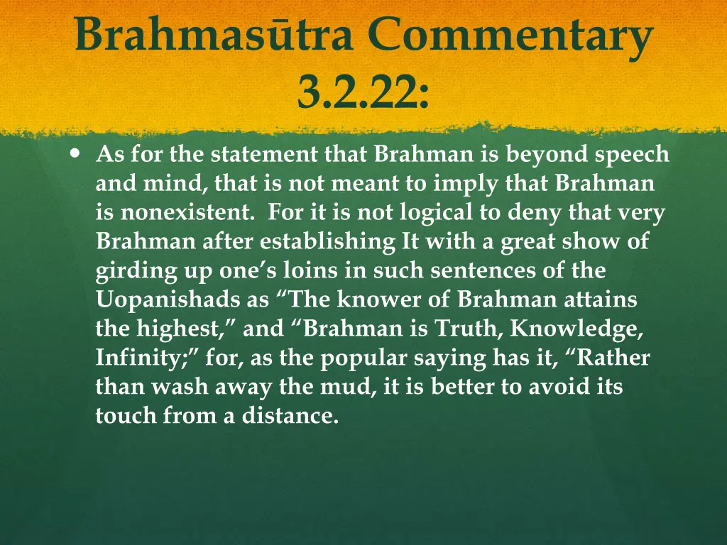 brahmas tra commentary 3 2 22