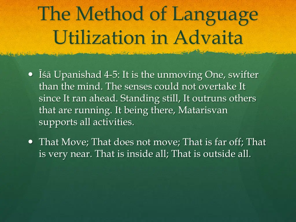 the method of language utilization in advaita 1