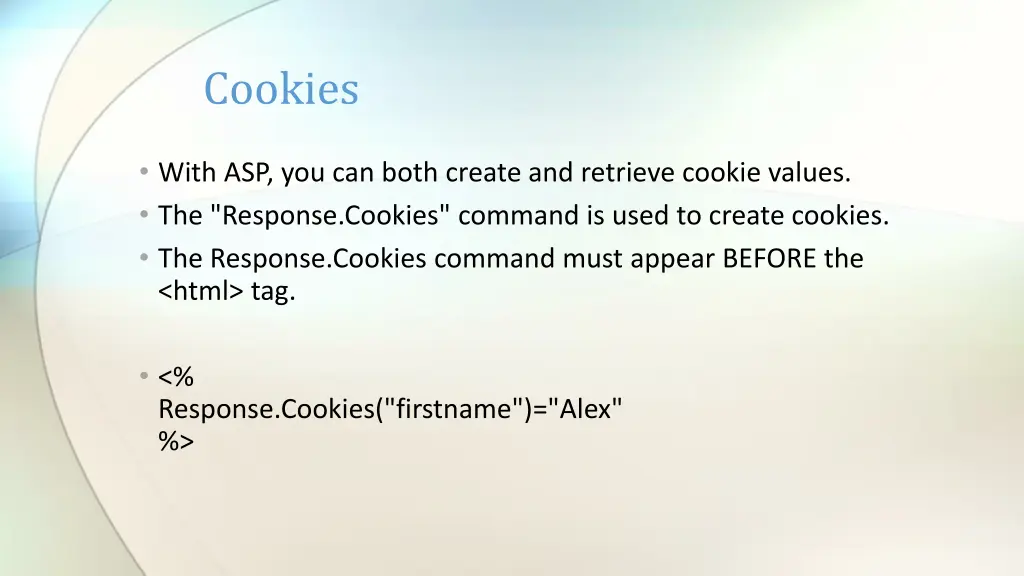 cookies