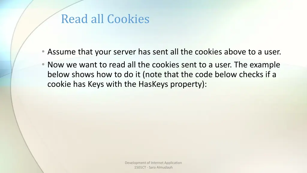 read all cookies