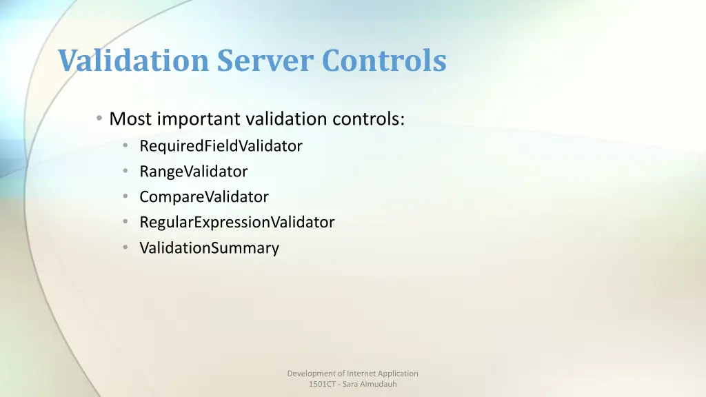 validation server controls 1