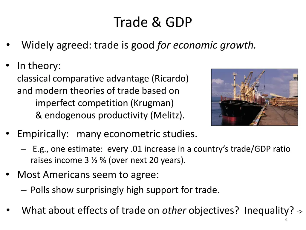 trade gdp