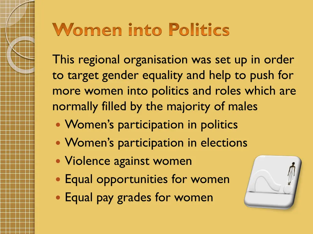 women into politics