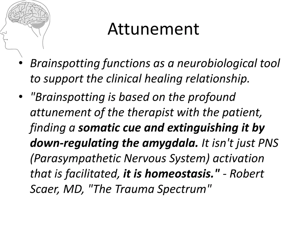 attunement