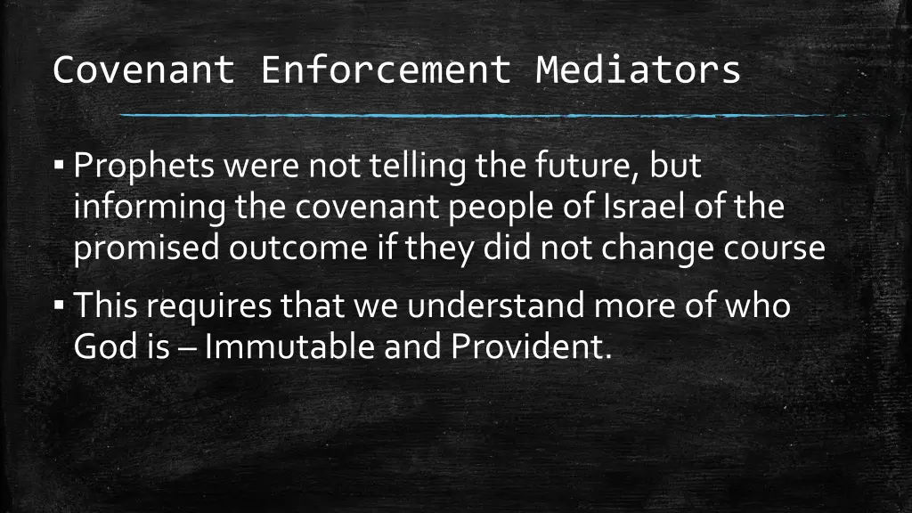 covenant enforcement mediators 1