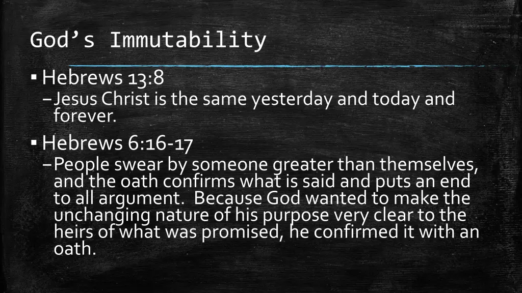 god s immutability hebrews 13 8 jesus christ