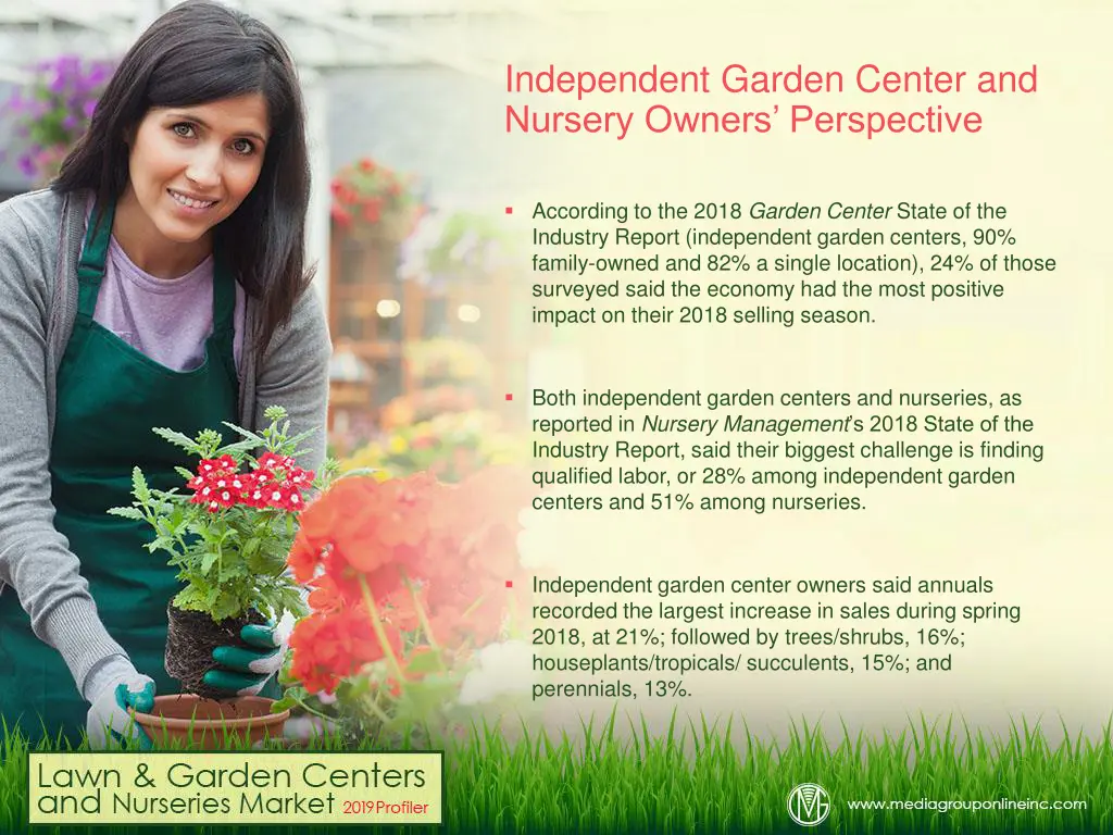 independent garden center and nursery owners