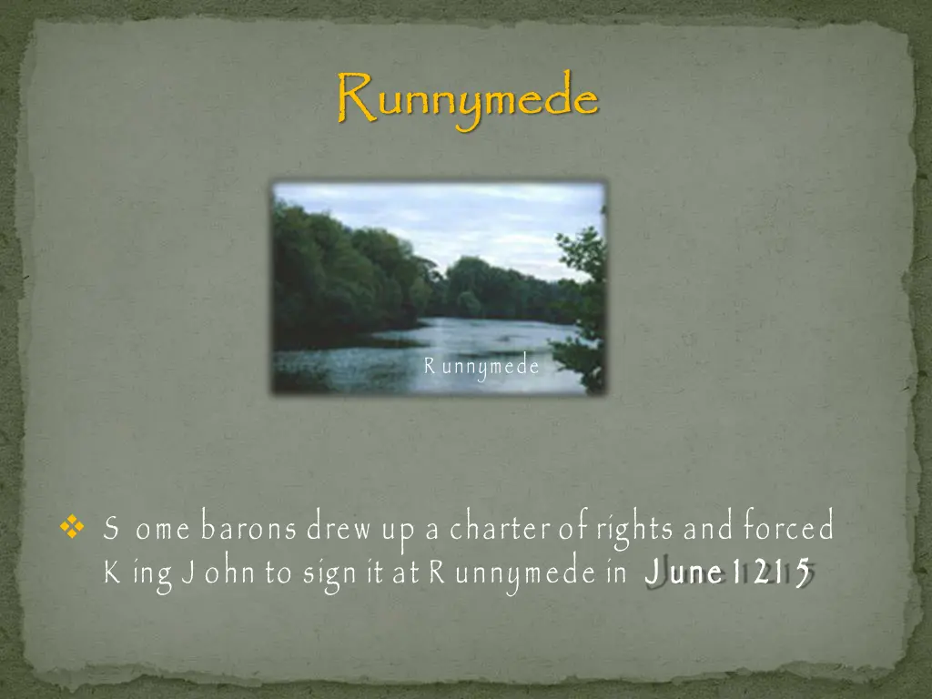 r unnymede