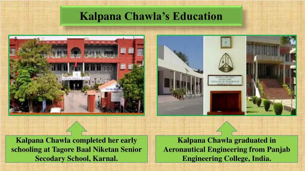 kalpana chawla s education