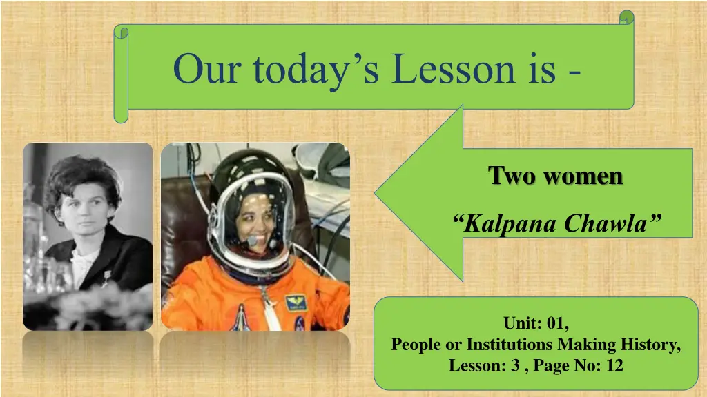 our today s lesson is