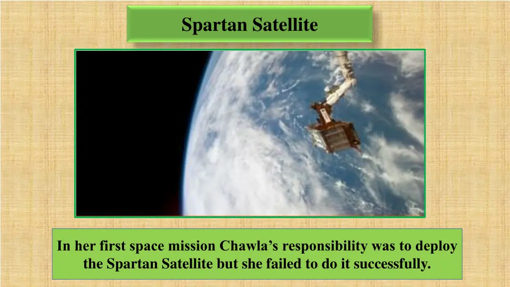 spartan satellite