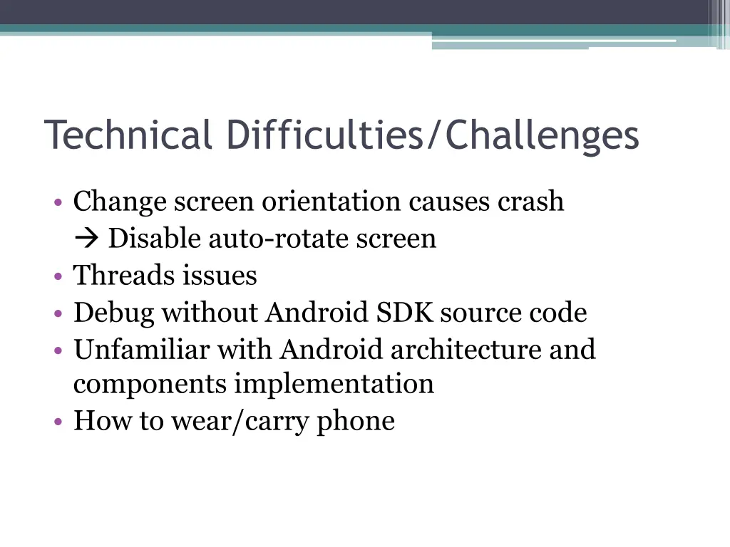 technical difficulties challenges