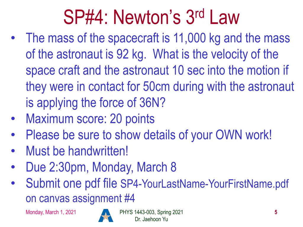 sp 4 newton s 3 rd law