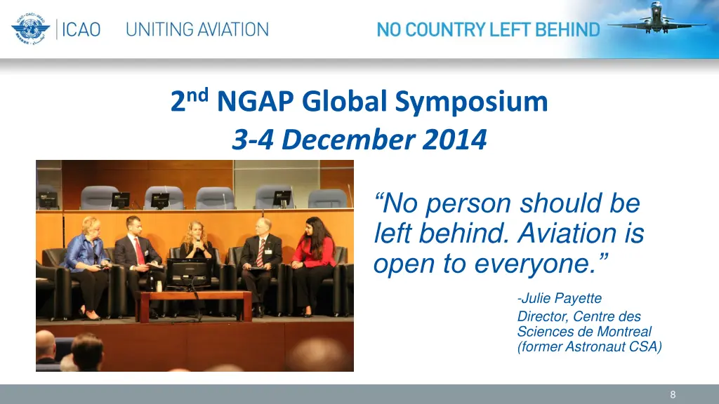 2 nd ngap global symposium 3 4 december 2014