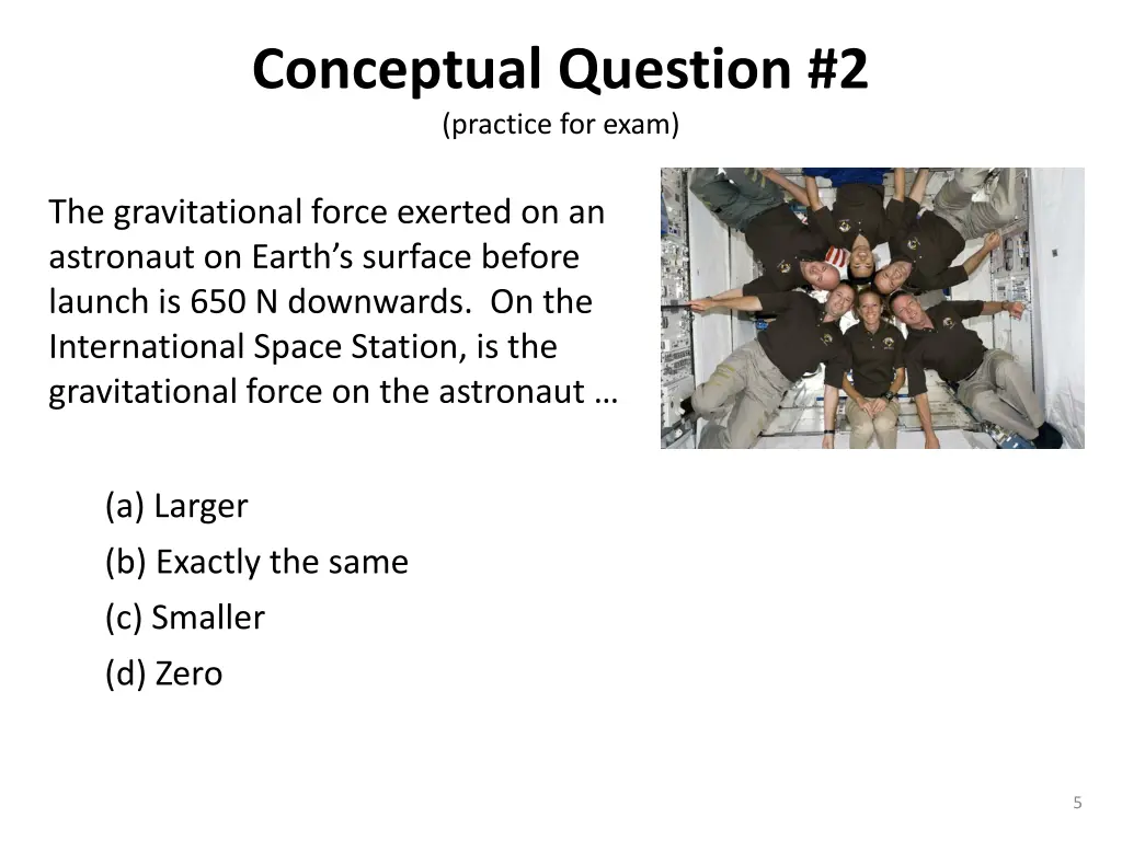 conceptual question 2 practice for exam