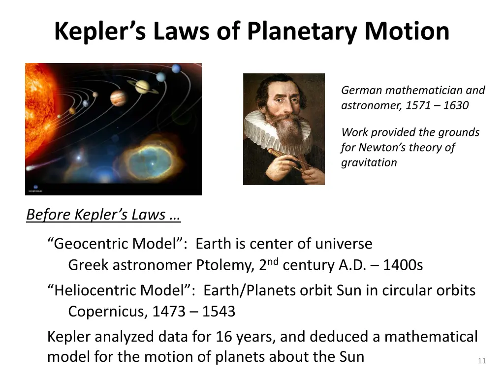 kepler s laws of planetary motion