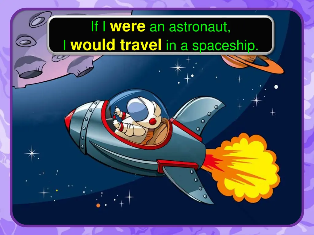 if i were an astronaut i would travel