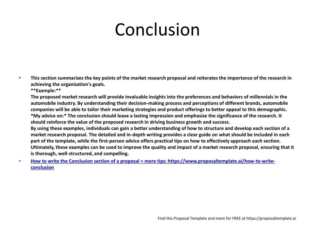 conclusion