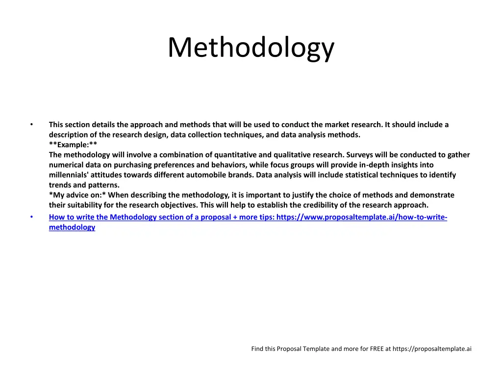 methodology