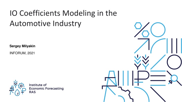 io coefficients modeling in the automotive